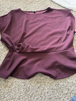 Purple Top From Express