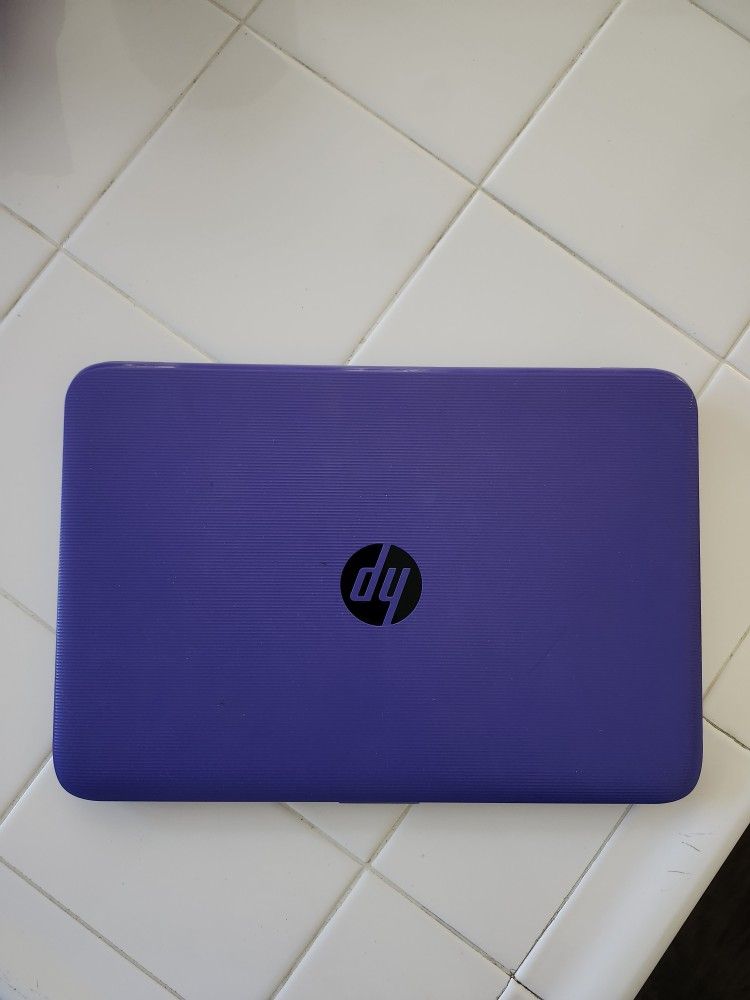 Purple HP Laptop