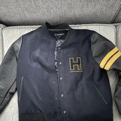 NEW Harry Potter Varsity Letterman Leather Jacket from WIZARDING World NYC 