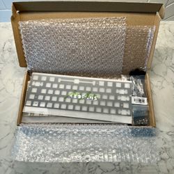 Wooting 60HE + Full Modding Kit with foam and 4 plates carbon, FR4, Alum, Silicone - NEW !