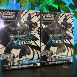 2 Black Bolt Booster Bundle