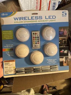 New Wireless Color Changing Accent Light
