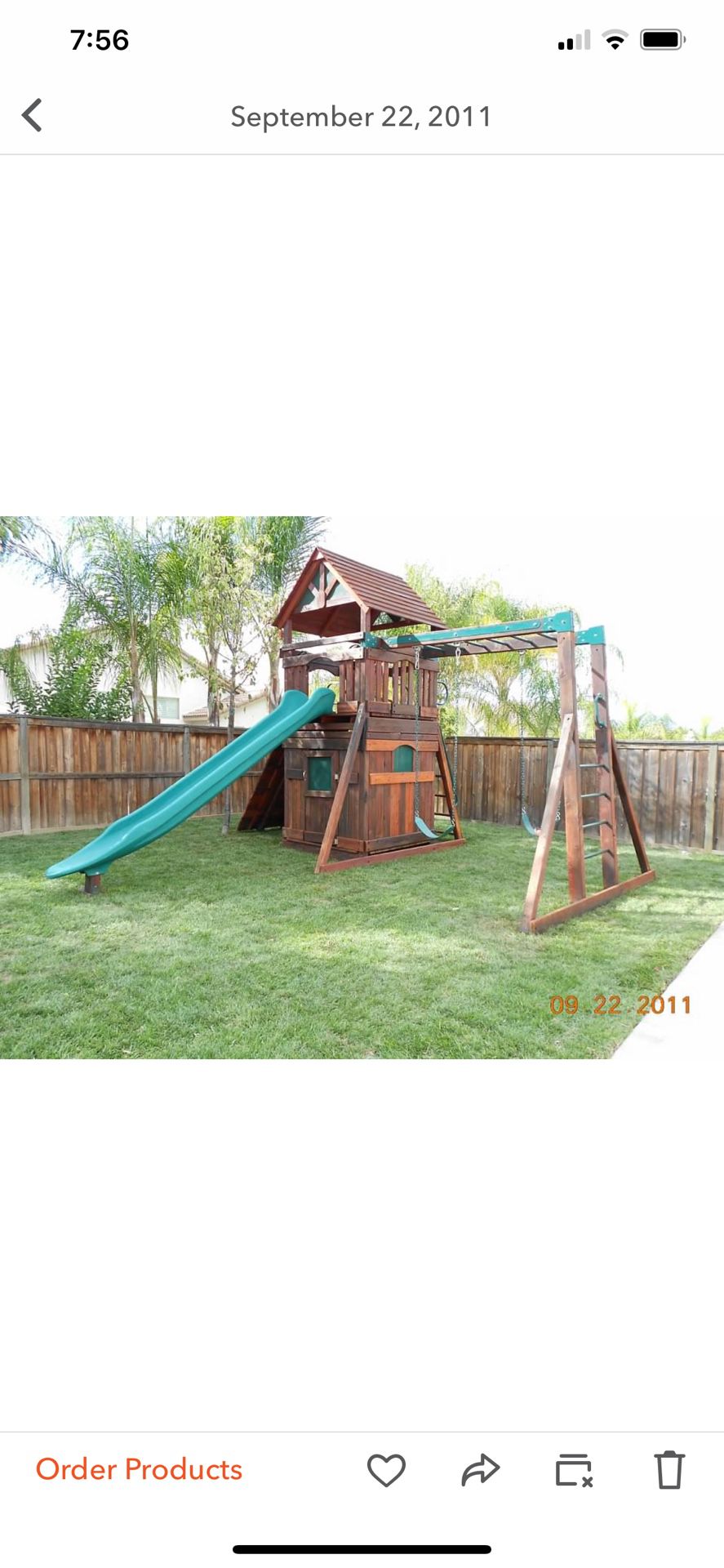 Outdoor play set for sale