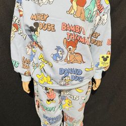 H&M/Disney Characters Collab Kids Crewneck Sweater & Sweats