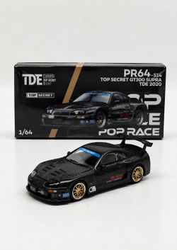 Pop Race 1/64 Top Secret GT300 Supra TDE 2020