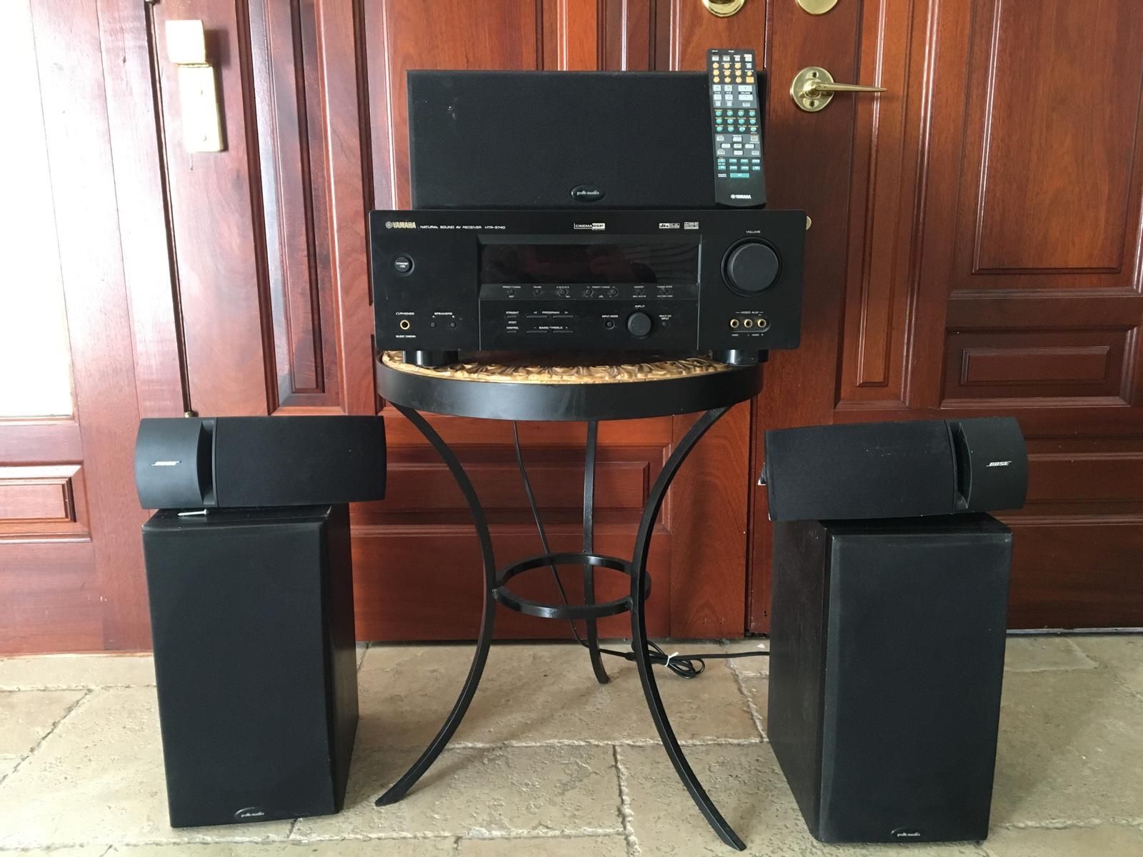 Yamaha Receiver and Speaker  System Bundle