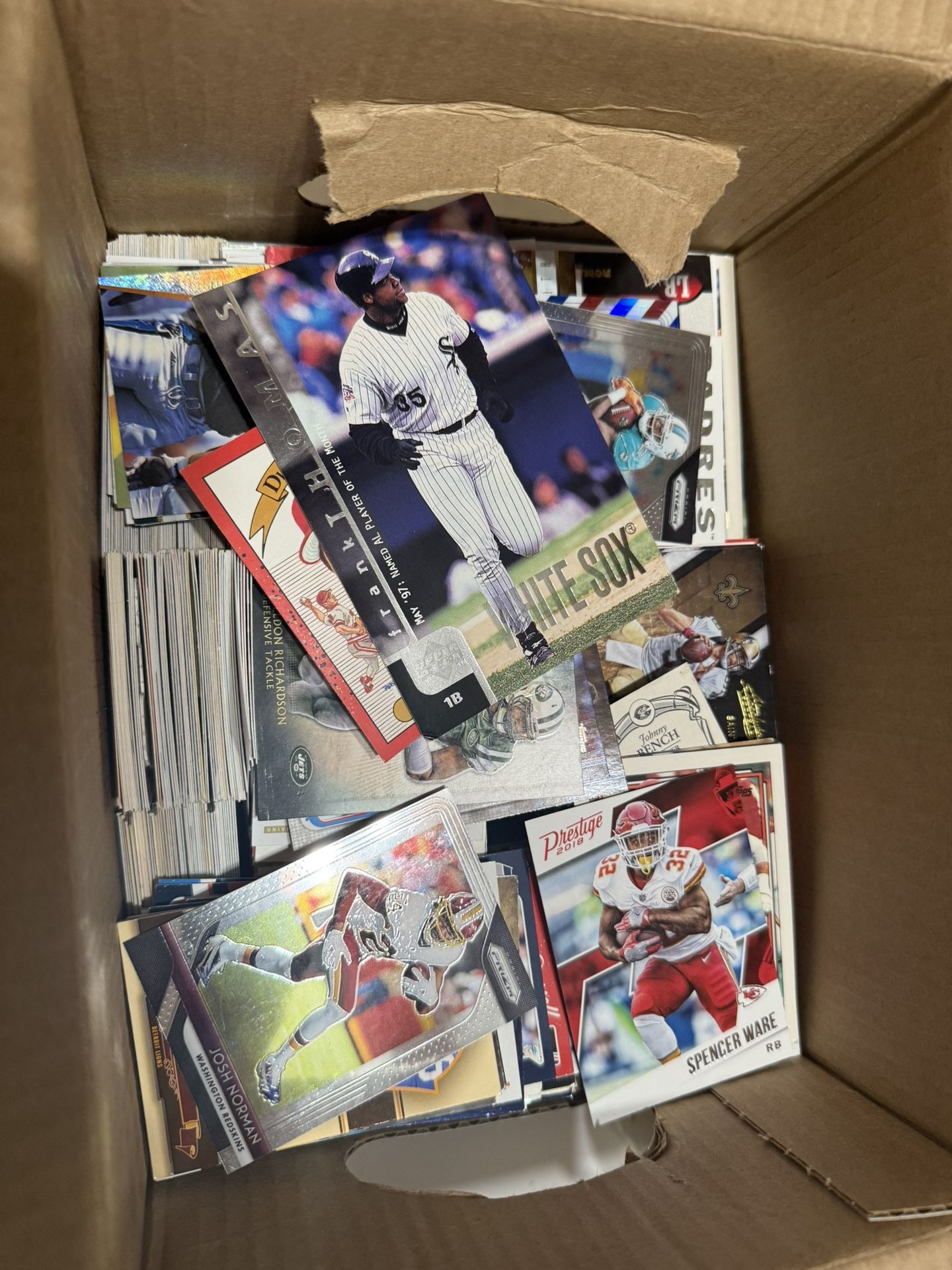 Baseball & Football Card Lot 