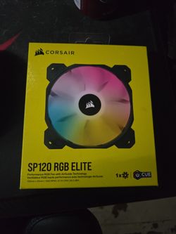 Corsair SP120 RGB Elite Single fan