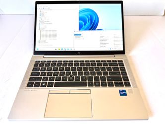 Hp Elitebook Laptop i7 6Core 16gb Win11