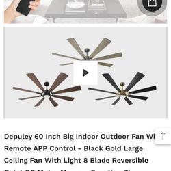 Brand New Ceiling Fans