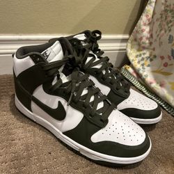 Dunk Highs Olive green 