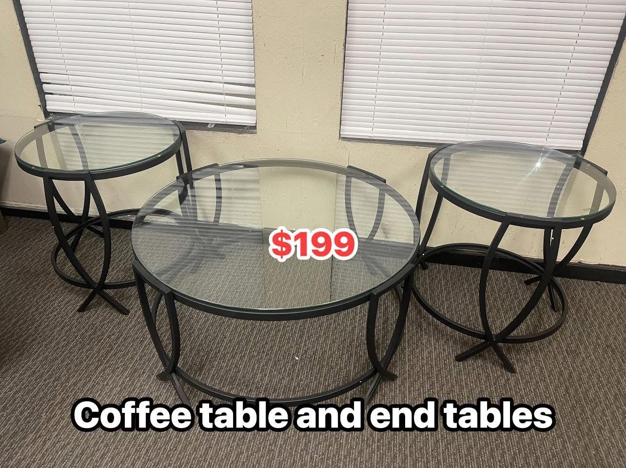 Coffee table set