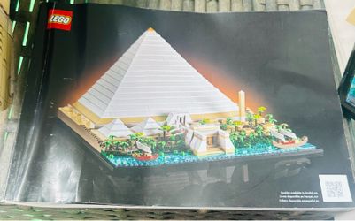 LEGO Architecture Great Pyramid of Giza 21058 with Box & Instructions