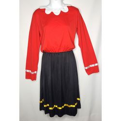 Olive Oyl Popeye Halloween Adult Costume Dress