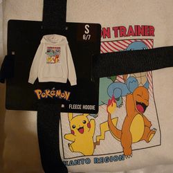 Boys POKÉMON Pull Over Hooded Sweatshirt