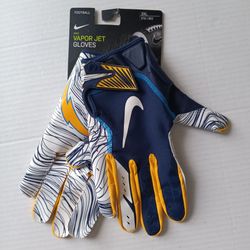 Size 3XL LA Chargers Nike Vapor Jet 5.0 Men's Football Gloves PGF686-426