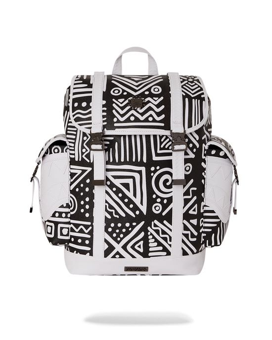Sprayground Backpack A.I.8 AFRICAN INTELLIGENCE - ORIGIN STORY MONTE CARLO