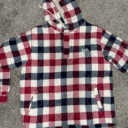 Kith plaid store hoodie