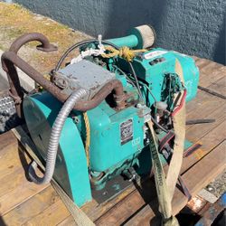 5k Onan Gas Generator 2 Cylinder Runs