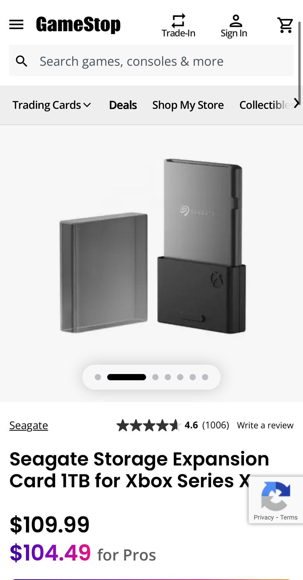 Seagate 1tb storage expansion drive Xbox Series X/S