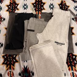 Essentials Sweats Cuffed Bottom And Open Bottom 