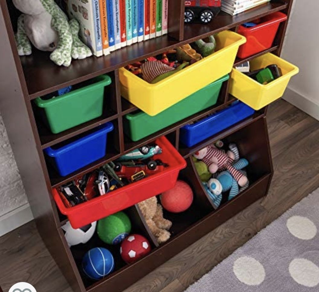 Kid Craft Wooden Wall Storage Unit