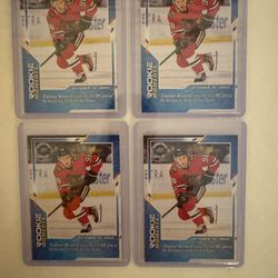 Connor Bedard - 4 Mint Rookie Cards!