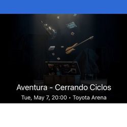 Aventura : Cerrando Ciclos Toyota Arena