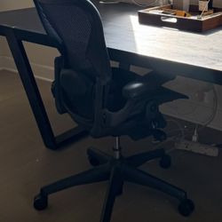 Herman Miller Aeron Ergonomic Office Chair – Black – $600 (Moving Sale)