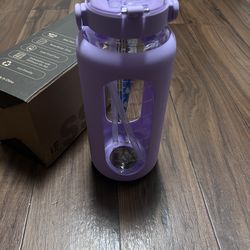 Glass Water Bottle