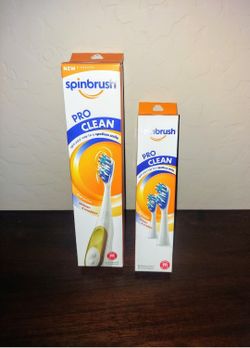 Spin brush Toothbrush & ReplacementHead- $10 For Both- Pick Up Ray And Higley