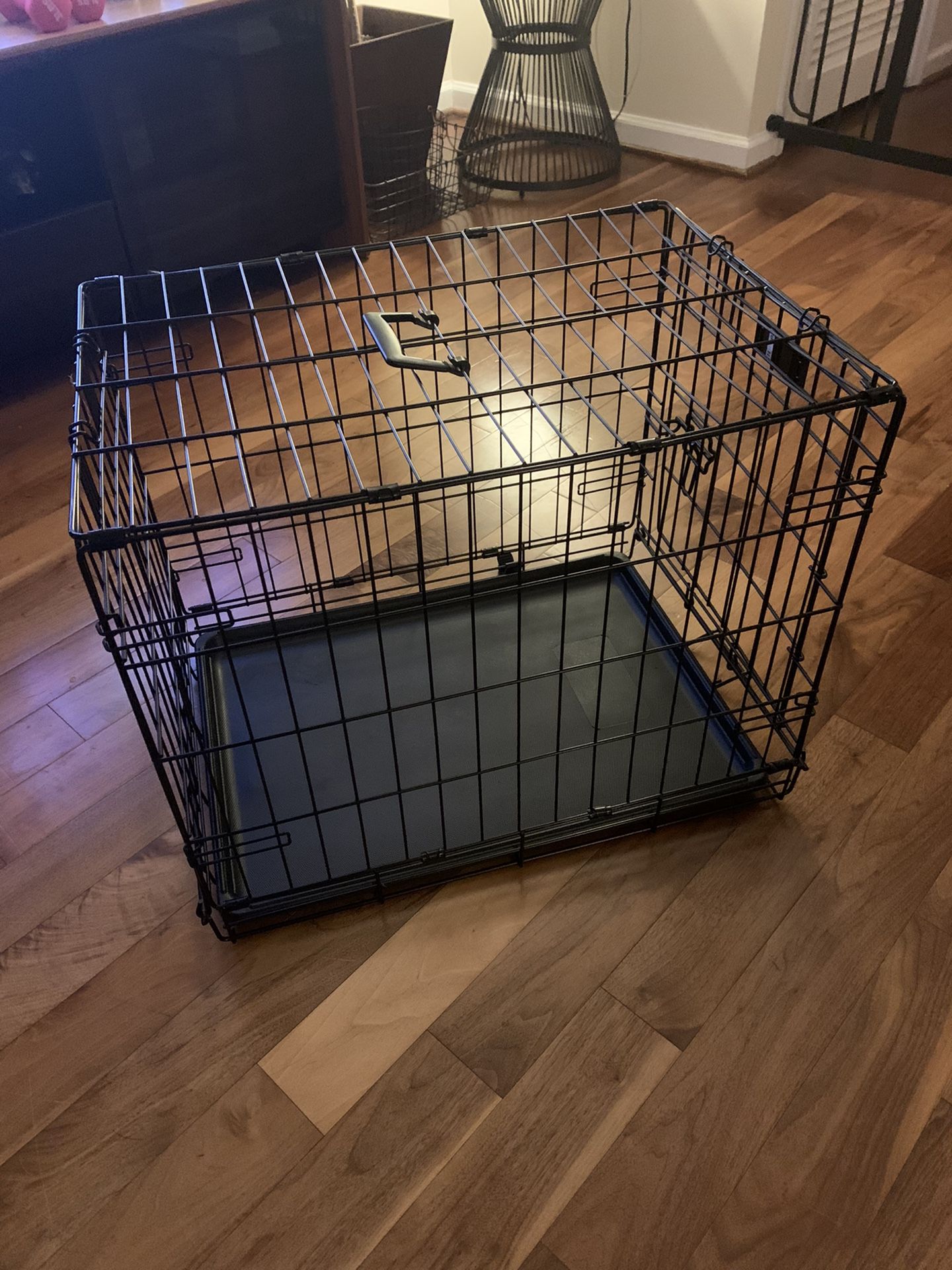 24 Inch Foldable Dog Crate 