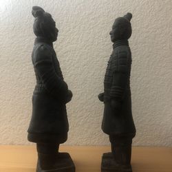 Chinese Terracotta Warrior Statue 14”