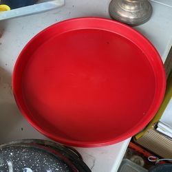 Red Bus Trays