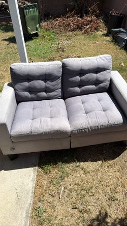 There are two couches on medium size and then one bigger size