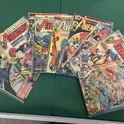 1975 Bronze Age Avengers Comics 