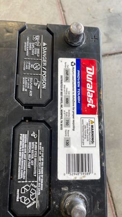Battery for Toyota truck or sedan Camrys Weber 140 oo obo