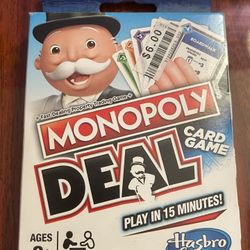 Monopoly Deal Card Game