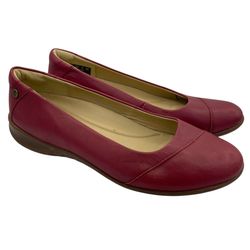 Hush Puppies comfy leather Bria slip on flats women’s Size 7
