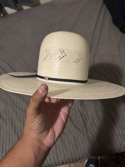 American Hat Co Straw 7 3/8