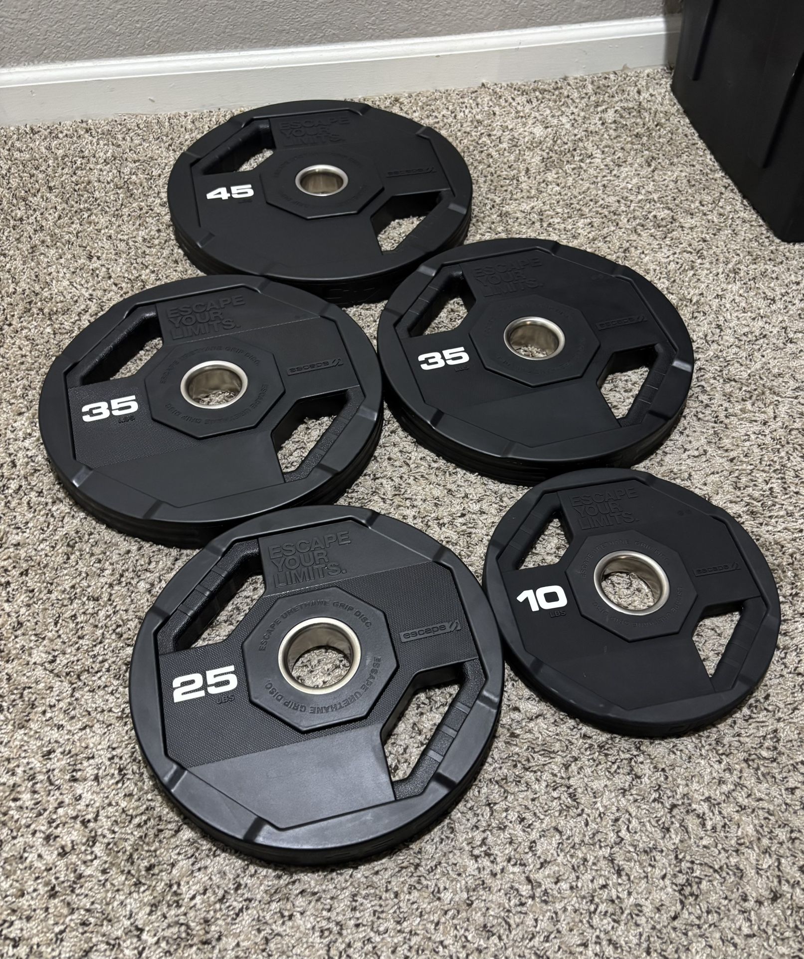 Escape Fitness Urethane Grip Plates