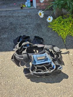 Kobalt Multi Pocket over the shoulder Tool Belt