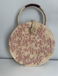 Large Rattan Bag 