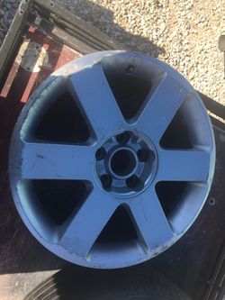 Aluminum Audi Rim 7.5”X17”