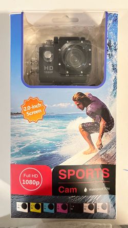 1080p HD Waterproof Sports Action Camera