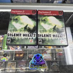 Silent Hill 2 Ps2 $175 Each  Gamehogs 11am-7pm