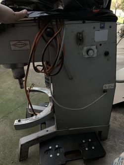 Industrial mixer comes with bowl and attachments