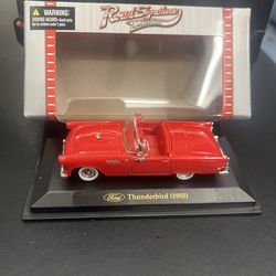 1955 Ford Thunderbird Convertible Diecast Model Toy Car