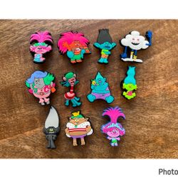 Trolls, Croc Charms Bundle