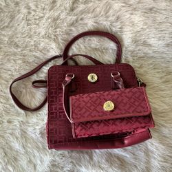Tommy Hilfiger Purse And Matching Wallet